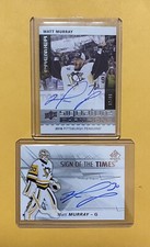 2016-17 Premier Matt Murray Auto SP Authentic Autograph Sign of Times Penguins