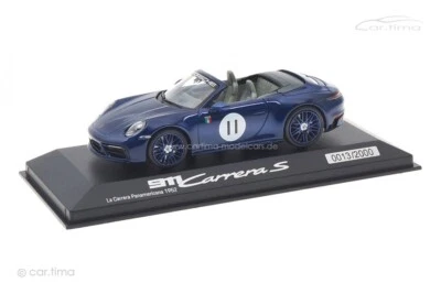 Porsche 911 (992) Carrera S Pan Americana Blu Genziana MINICHAMPS 1:43 - Immagine 1 di 4
