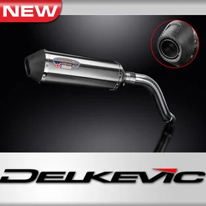 Suzuki SV650 2003-2012 Slip On 13.5" X-Oval Stainless Exhaust Muffler Kit - Picture 1 of 5