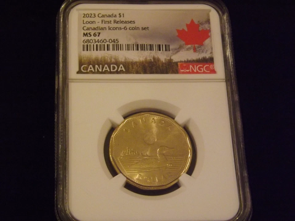 2023  $1              Canada             NGC    MS 67 - Image 1 of 2