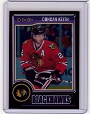 DUNCAN KEITH 14/15 OPC O-Pee-Chee # /100 Rainbow BLACK Parallel #481 SP Insert