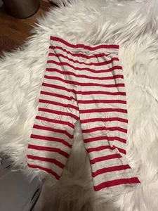 Tiny Tillia Striped Pants - Red & White size 3-6 months - Picture 1 of 4