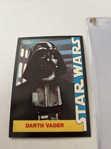 Vintage 1977 Star Wars Wonder Bread DARTH VADER FIVE (5) Card Nice Ex Mint++ I24
