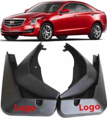 Protectores contra salpicaduras moldeados genuinos nuevos guardabarros para Cadillac ATS 2013-2019 Foto 1 de 4