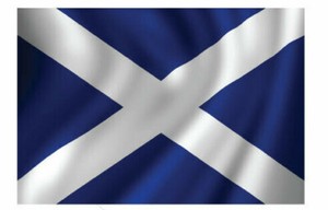 Scottish Flag  sticker decal for , motorhome, 4x4 , trailer, Caravan, truck car 