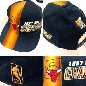 CHICAGO BULLS 1997 NBA CHAMPIONS CAP SPORTS SPECIALTIES HAT SEE PICS - Picture 1 of 10
