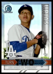 2015 BOWMAN CHROME TURN TWO JULIO URIAS R72 - Picture 1 of 2