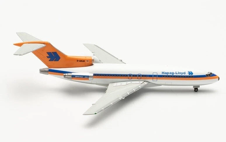 New! Herpa 536257 Hapag-Lloyd Boeing 727-100, reg. D-AHLM - 1:500 diecast model - Image 1 of 1