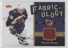 2006-07 Fleer Fabricology Marian Hossa #F-HO HOF