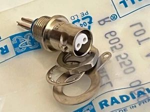 RADIALL  R605550000  BR2  SOCKET  78 OHM  FEMALE 2 POLE  BNC (x1)         AD2N25 - Picture 1 of 3