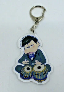 Osomatsu San Acrylic Hard Keychain Drums FA/O Japanese Anime Fujio Akatsuka - Picture 1 of 12