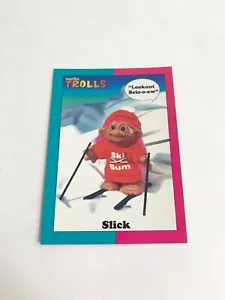 Slick 1992 Norfin Trolls Serie 1 Collect-A-Card # 38 - Foto 1 di 2