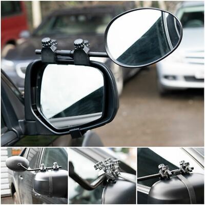 Convex Caravan Car Extension Towing Mirror Fits Audi • 22.99€