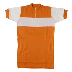 MAGLIA COL DE MENTÉ Ciclismo Vintage Cycle Bike Jersey Made in Italy - Imagen 1 de 6