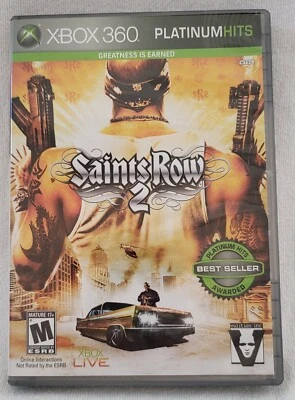 Saints Row 2 (Microsoft Xbox 360 2008) Complete In Box W/ Manual - Image 1 of 4