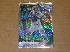 2020 Panini Prizm GARY SANCHEZ POWER PLAID YANKEES /75 J2805