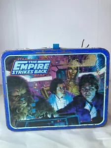 Vintage 1980 Star Wars The Empire Strikes Back Metall Brotdose *ohne Thermoskanne* - Bild 1 von 18