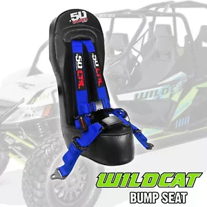 Asiento trasero Arctic Cat Wildcat y arnés AZUL 2" 4 puntos con hebilla estilo automático - Imagen 1 de 9