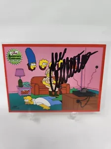 The Simpsons 2000 InkWorks Anniversary Celebration Dan Castellaneta Auto PSA BUF - Picture 1 of 2