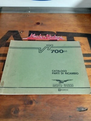 Catalogo Parti Di Ricambio MOTO GUZZI V7 700cc D'Epoca.  - Immagine 1 di 4