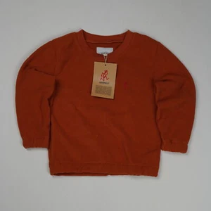 Gramicci Japan Kinder Fleece Rundhals 110 orange - Bild 1 von 4