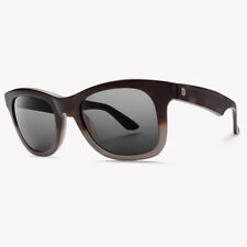 Electric Detroit XL Sunglasses Matte Clear Tortoise OHM Grey Lens EE12155101