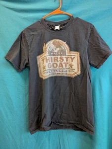 Thirsty Goat Saloon Lajitas TX Shirt Mayor Goat Funny Bar Graphic XL - Picture 1 of 3