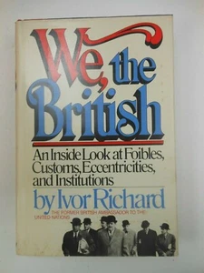 We The British Ivor Richard 1983 Hardcover Book - Foto 1 di 9