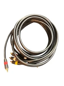 Cavo audio/video composito RCA con connettori placcati oro - Foto 1 di 2