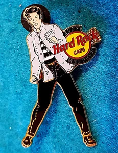 MEMPHIS ELVIS PRESLEY JAILOUSE ROCK 2007 SWIVEL HIPS BLUE Hard Rock Cafe PIN LE - Picture 1 of 2