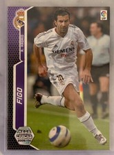 Luis Figo 2005-06 Panini Mega Cracks MGK La Liga #194 Real Madrid Portugal 