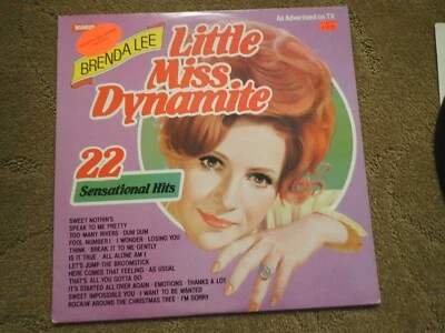 Brenda Lee Little Miss Dynamite Record Vinyl LP  - Image 1 of 4