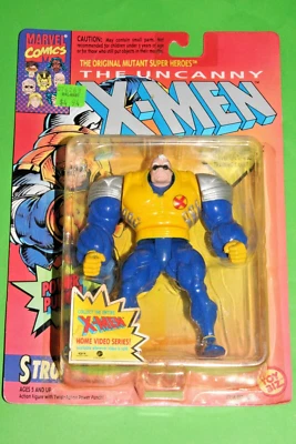 1993 MARVEL UNCANNY X-MEN SERIES STRONG GUY ACTION FIGURE TOY BIZ MUTANT HEROES - Image 1 of 4