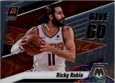 2019-20 Panini Mosaic Give and Go #12 Ricky Rubio - NM-MT - Image 1 of 2