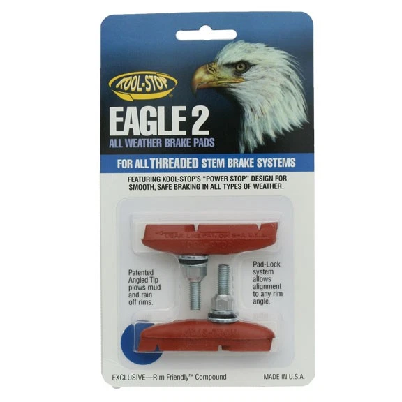 Kool Stop Eagle-Claw 2 almohadillas, roscadas - salmón Foto 1 de 1