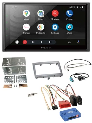 Pioneer USB 2DIN DAB Lenkrad Bluetooth Autoradio für Porsche Boxster 2004-2009 - Bild 1 von 4