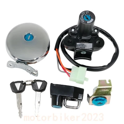 Ignition Switch Gas Cap Seat Lock Key For Kawasaki 27048-5311 W800 2019-2021 - Imagem 1 de 4