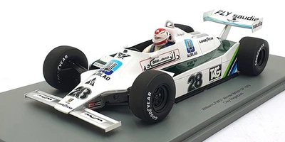 Spark 1/18 Scale 18S735 - Williams FW07 #28 1st British GP 1979 - Regazzoni - Image 1 of 4