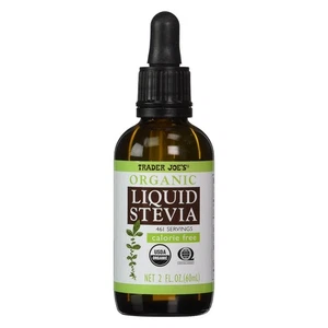 Trader Joe’s Organic Liquid Stevia Zero-Calorie Sweetener, 461 Servings, 2 fl oz - Picture 1 of 6