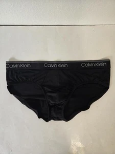 Calvin Klein Men's Logo Waistband Black Briefs Underwear Size XL - Picture 1 of 3