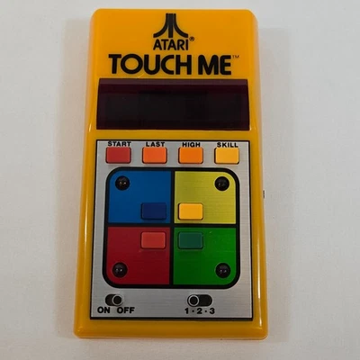 Atari Touch Me Handheld Electronic Memory Game Model BH-100 - Works See Video - Image 1 of 4