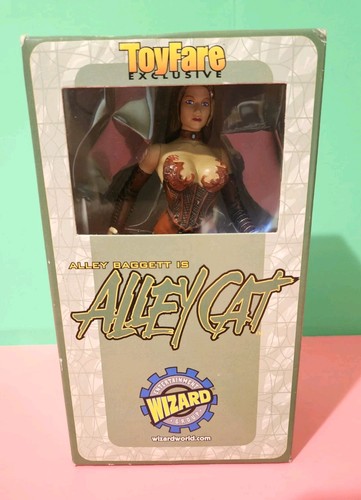 ALLEY BAGGETT ALLEY CAT TOYFARE EXCLUSIVE FIGURE NIB 1999 PLAYBOY MODEL