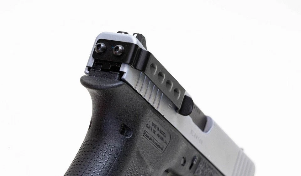 Bolsillo de cinturón Techna con clip para Glock 43 acabado negro ambidiestro - G43-BRL Foto 1 de 1