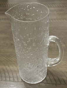 Iittala Hopla Pitcher Bubble Wirkkala Tapio Finland No Chips No Cracks 48 oz - Picture 1 of 11