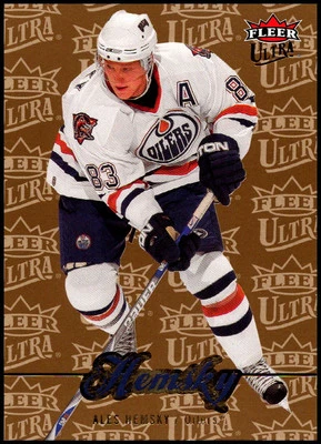 2007-08 UD Fleer Ultra #117 Ales Hemsky - Gold Medallion FREE SHIPPING! - Image 1 of 2