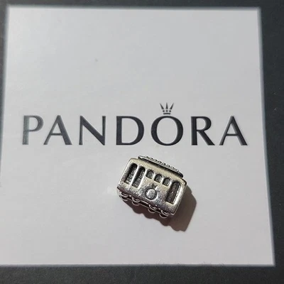 Pandora серебро канатной дороги путешествий бусина с прозрачный цирконий - 791219cz - Изображение 1 из 4