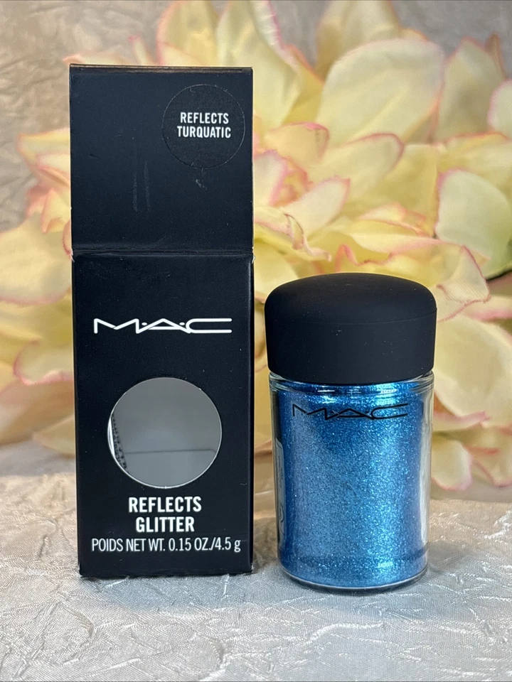MAC Glitter Pigment Shadow Liner REFLECTS TURQUATIC Full Size NIB Free Shipping - Image 1 of 1