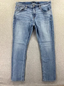 BKE Mason Jeans Mens 38x34 Blue Straight Leg Stretch Denim Casual (Fits 36x32) - Bild 1 von 10