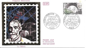 FRANCE 1987 FDC LE METRO YT 2452 - Picture 1 of 1