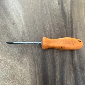 Snap-on SDDP31 #1 Phillips 3" Screwdriver Hard Orange Handle USA - Picture 1 of 12